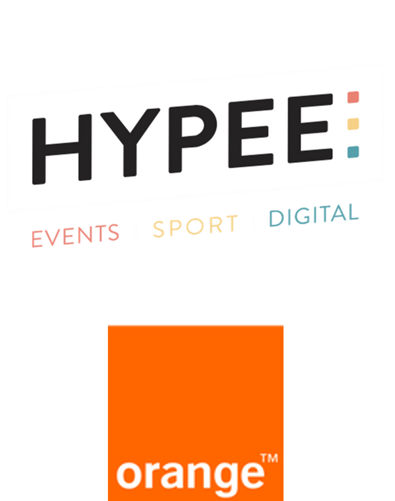 logo hypee x orange